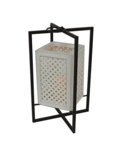 Enchanted Garden™ 18" Bamboo Flameless Candle LED Lantern -Enchanted Garden Sale 2775572