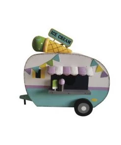 Enchanted Garden® 8.9" Ice Cream Cart Bird House