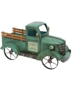 Enchanted Garden™ 41" LED Solar Metal & Wood Antique Truck