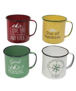 Enchanted Garden™ 4.9" Metal Mug Planter - Assorted Styles