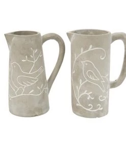 Enchanted Garden™ 9.8" Cement Pitcher Planter - Assorted Styles