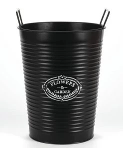 Enchanted Garden™ 15.25" Nesting Metal Bucket Vase - Assorted Styles