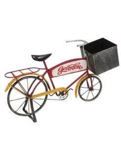 Enchanted Garden™ 20.4" Metal Antique Bicycle With Planter