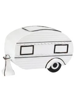 Enchanted Garden™ 14" Galvanized Metal Camper With Planter