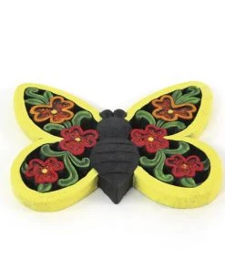 Enchanted Garden™ 12.9" Yellow Butterfly Stepping Stone