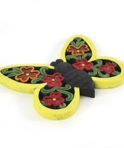 Enchanted Garden™ 12.9" Yellow Butterfly Stepping Stone -Enchanted Garden Sale 2775677 P LS