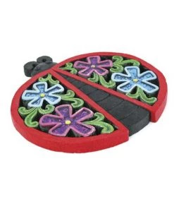 Enchanted Garden™ 12.4" Red Lady Bug Stepping Stone -Enchanted Garden Sale 2775679 P LS