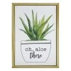 Enchanted Garden™ 6" Wood Aloe There Outdoor Wall Art -Enchanted Garden Sale 2775683.2022