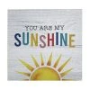 Enchanted Garden™ 6" Wood Sunshine Outdoor Wall Art