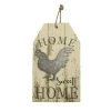 Enchanted Garden™ Wood Chicken Tag Outdoor Wall Art
