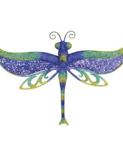 Enchanted Garden™ 12.2" Blue Dragonfly Wall Art