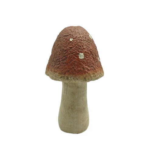 Enchanted Garden™ 9.4" Resin Mushroom Statue 7 Enchanted Garden™ 9.4" Resin Mushroom Statue - Image 5