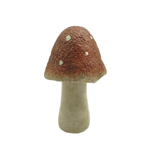 Enchanted Garden™ 9.4" Resin Mushroom Statue 5 Enchanted Garden™ 9.4" Resin Mushroom Statue - Image 3