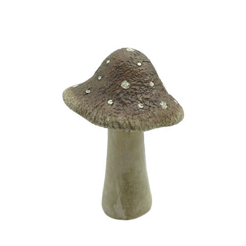 Enchanted Garden™ 10" Resin Mushroom Statue 5 Enchanted Garden™ 10" Resin Mushroom Statue - Image 3
