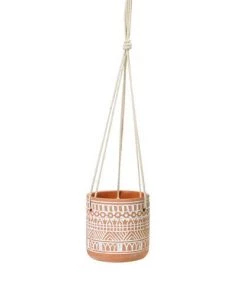 Enchanted Garden™ 4.75" Terracotta Planter With Jute Hanger