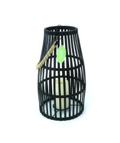 Enchanted Garden™ 17.7" Black Wooden LED Lantern -Enchanted Garden Sale 2775818 P LS