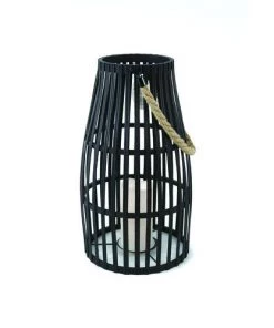 Enchanted Garden™ 17.7" Black Wooden LED Lantern -Enchanted Garden Sale 2775818 P RS