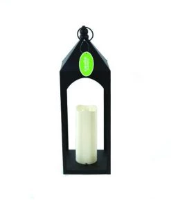 Enchanted Garden™ 19.3" Black Metal LED Lantern -Enchanted Garden Sale 2775819 P LS