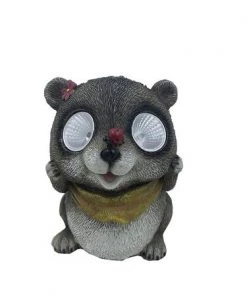 Enchanted Garden™ 6.7" Solar Eyed Statue