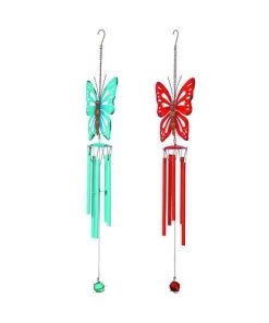 Enchanted Garden 24" Metal Butterfly Wind Chime - Assorted Styles 10 Enchanted Garden 24" Metal Butterfly Wind Chime - Assorted Styles -Enchanted Garden Sale 2775837 rightsideview.jpg