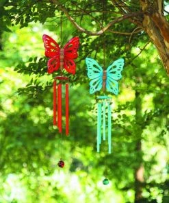 Enchanted Garden 24" Metal Butterfly Wind Chime - Assorted Styles 12 Enchanted Garden 24" Metal Butterfly Wind Chime - Assorted Styles -Enchanted Garden Sale 2775837 scene01.jpg