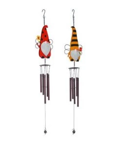 Enchanted Garden 30" Gnome Wind Chime - Assorted Styles -Enchanted Garden Sale 2775839 leftsideview.jpg