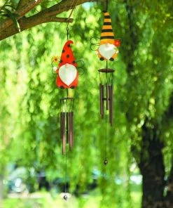 Enchanted Garden 30" Gnome Wind Chime - Assorted Styles -Enchanted Garden Sale 2775839 scene02.jpg
