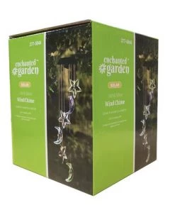 Enchanted Garden® 23.62" Solar Moon & Stars Wind Chime -Enchanted Garden Sale 2775844 P RS1