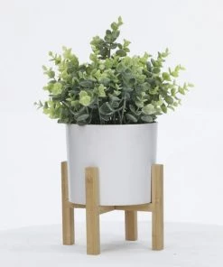 Enchanted Garden™ 16" Artificial Potted Green Leaves