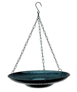 Enchanted Garden™ 16" Metal Hanging Bird Bath