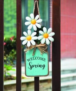 Enchanted Garden 14" Happy Daisy Outdoor Wall Art -Enchanted Garden Sale 2775933 scene02.jpg