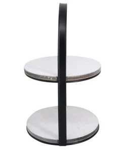 Enchanted Garden™ White 2-Tier Mini Tray -Enchanted Garden Sale 2776155 P RS