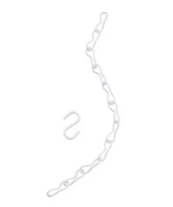 Enchanted Garden™ 18" White Flower Pot Chain - 3 Pack