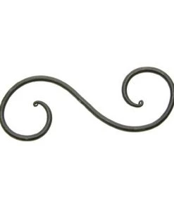 Enchanted Garden™ 6" Black Forged Hanging Basket S Hook