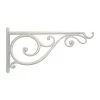 Enchanted Garden™ 14" Off-White Scroll Plant Bracket