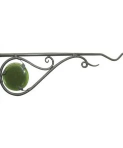Enchanted Garden™ 15" Black Forged Glass Bracket