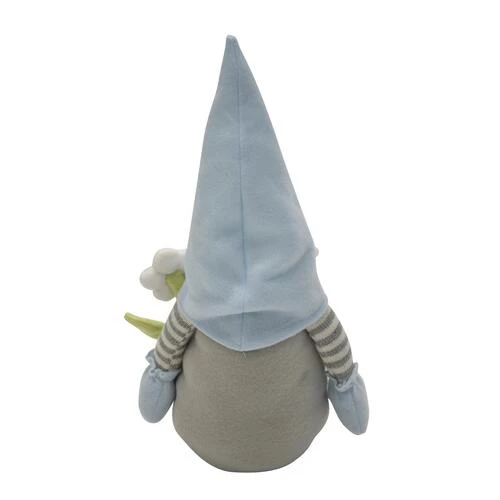 Enchanted Garden™ 16" Blue Spring Gnome 2 Enchanted Garden™ 16" Blue Spring Gnome - Image 2