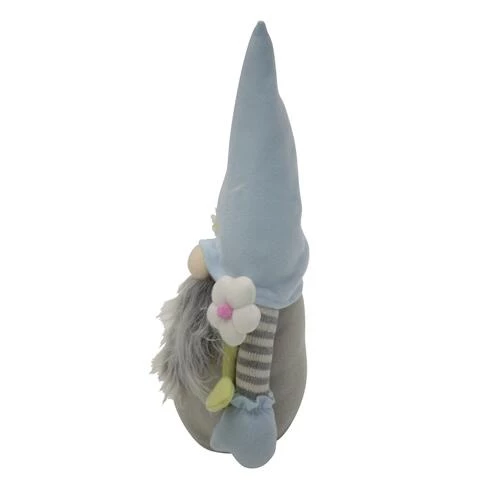 Enchanted Garden™ 16" Blue Spring Gnome 3 Enchanted Garden™ 16" Blue Spring Gnome - Image 3