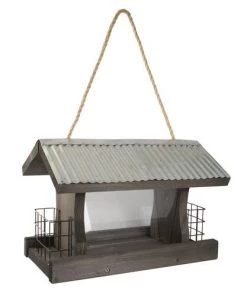 Enchanted Garden® Rustic Farmhouse Ranch Bird Feeder With Suet Cages