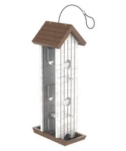 Enchanted Garden® Tower Wood Bird Feeder