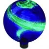 Enchanted Garden® 10" Illuminarie Blue Swirl Gazing Globe -Enchanted Garden Sale 8140