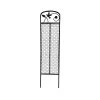 Enchanted Garden™ 12"W X 48"H Bird & Leaf Steel Planter Trellis -Enchanted Garden Sale 82138MN