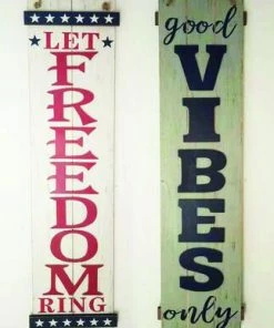 Enchanted Garden™ 43" Double-Sided Outdoor Wall Art