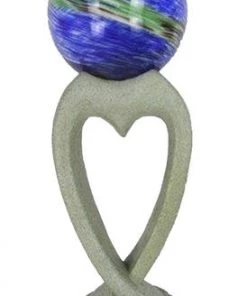 Enchanted Garden® Heart Globe Column