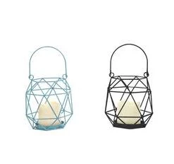 Enchanted Garden™ 6" Metal Cage Flameless Candle LED Lantern - Assorted Styles