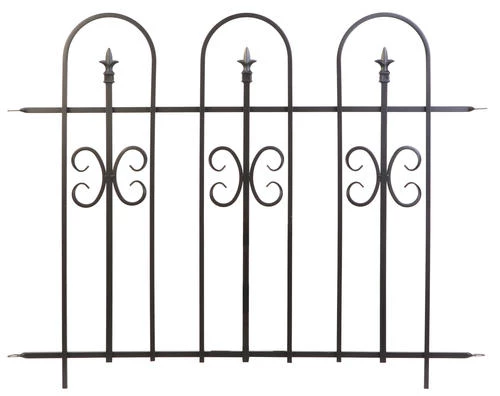 Enchanted Garden™ 3'2" X 4' Broadway Border Fence 3 Enchanted Garden™ 3'2" X 4' Broadway Border Fence