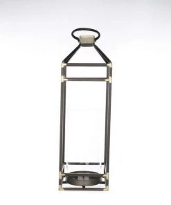 Enchanted Garden™ 23" Black Metal & Glass Lantern -Enchanted Garden Sale C MN 62759 P BS.jpg