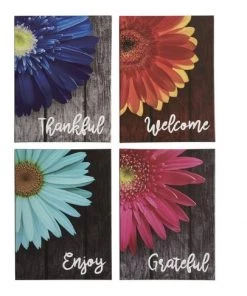 Enchanted Garden™ 16" Canvas Outdoor Wall Art - Assorted Styles