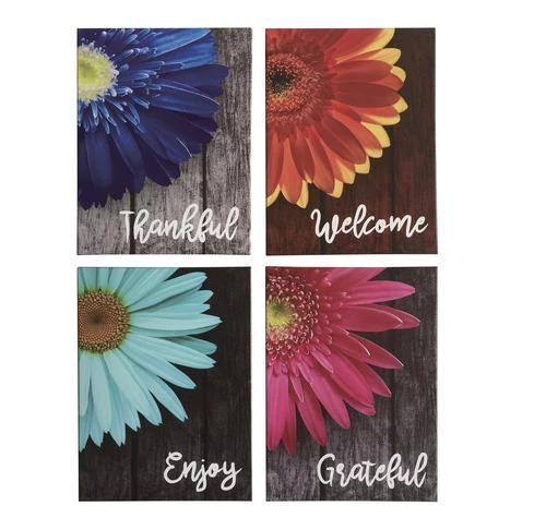 Enchanted Garden™ 16" Canvas Outdoor Wall Art - Assorted Styles 3 Enchanted Garden™ 16" Canvas Outdoor Wall Art - Assorted Styles