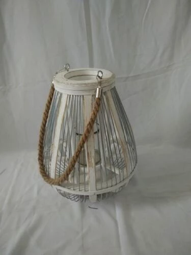 Enchanted Garden™ 14" Wood Lantern 5 Enchanted Garden™ 14" Wood Lantern - Image 3